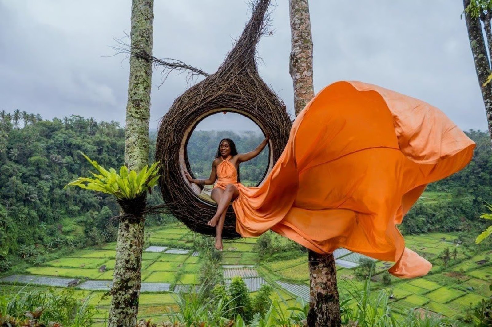 Rice Terraces & Bali Swing